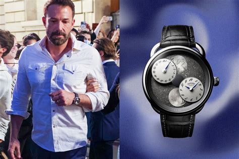 Ben Affleck Wears an Hermès Arceau Watch on His .